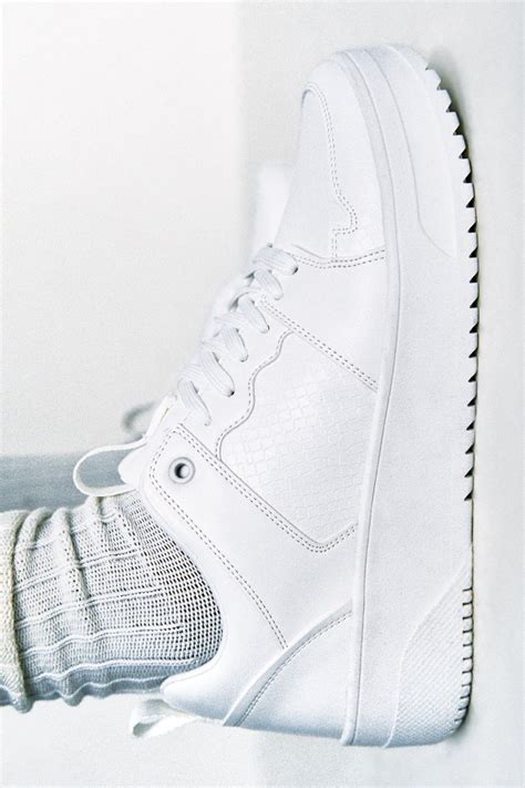 zara platform sneakers